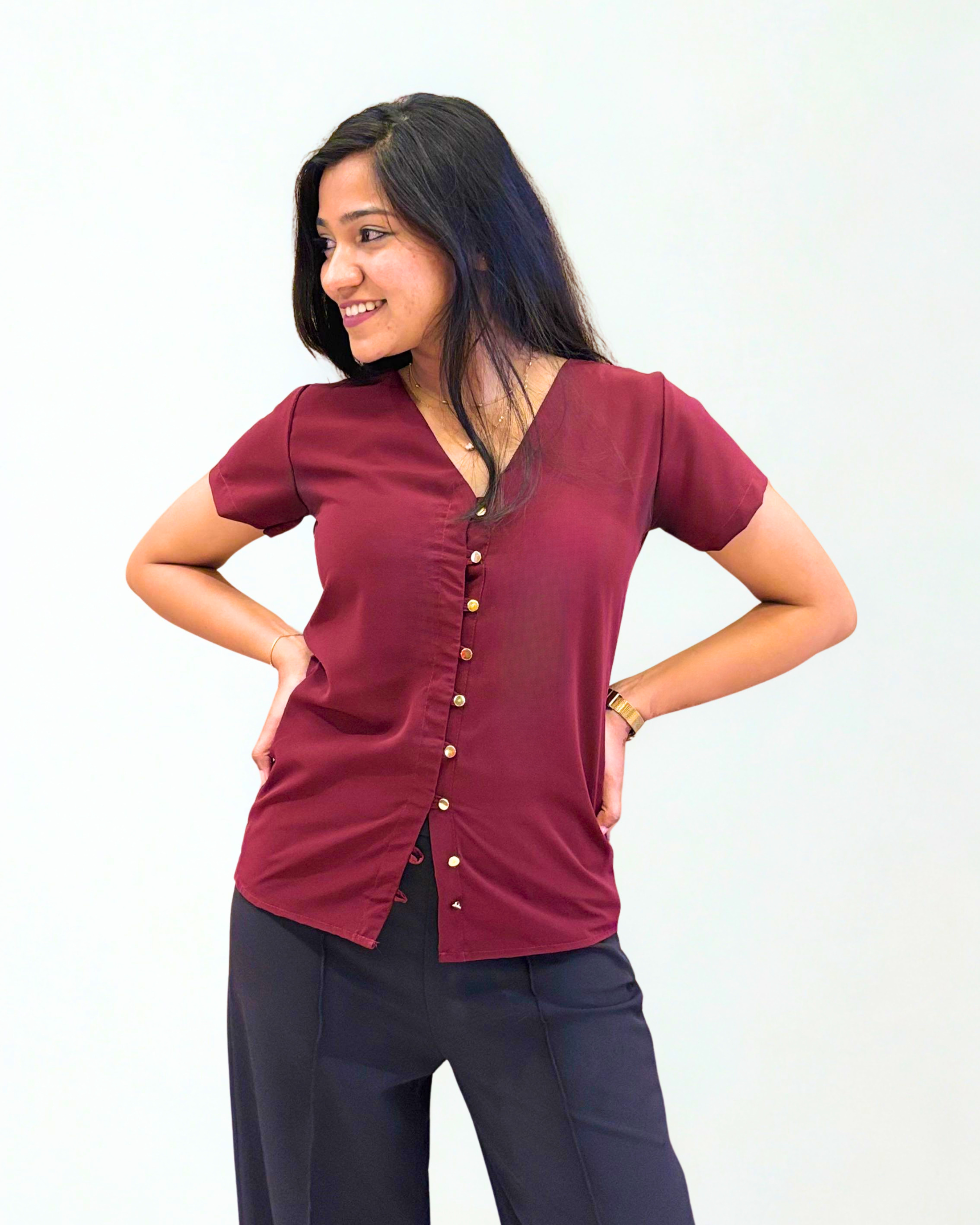 Burgundy gold