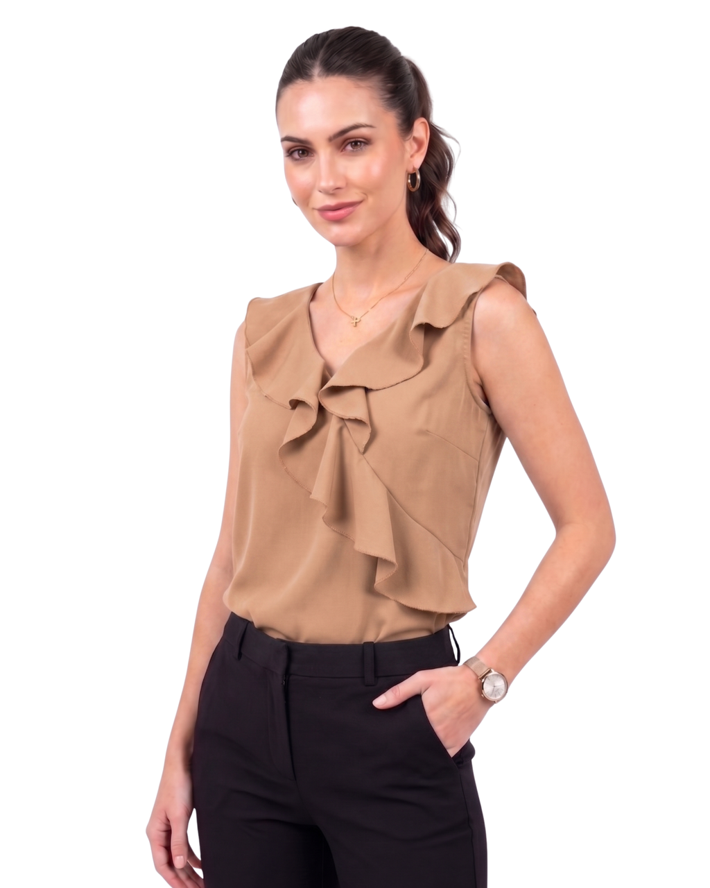 Scarlet swirl camel nude